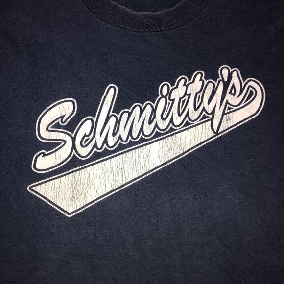 Navy ‘Schmitty’s’ Graphic Number Tee - Picture 3 of 5